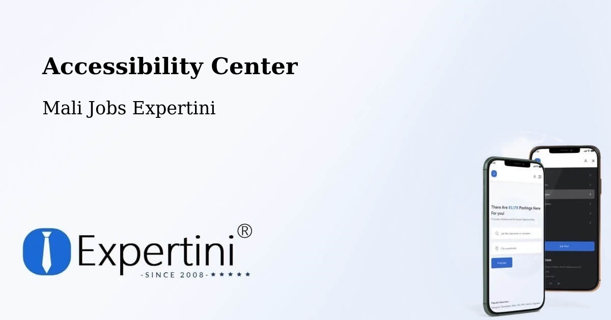 Accessibility Statement – Djénné - Mali Jobs Expertini