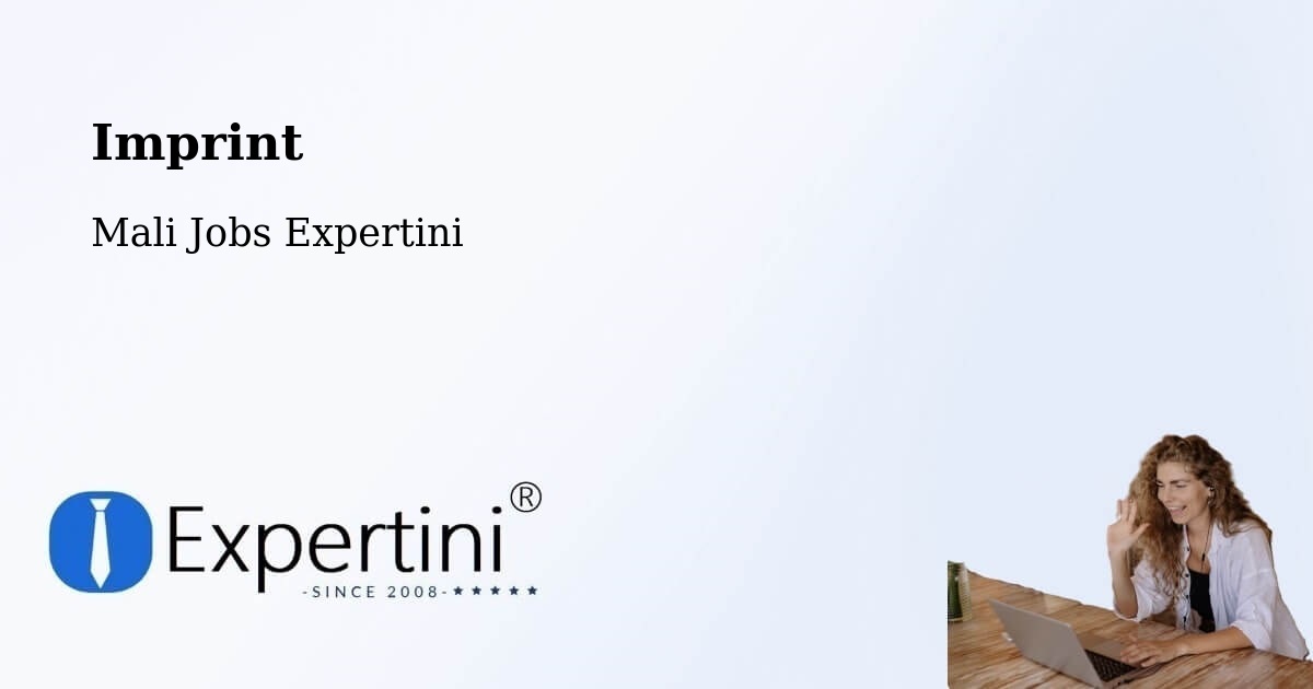 Imprint – Djénné - Mali Jobs Expertini